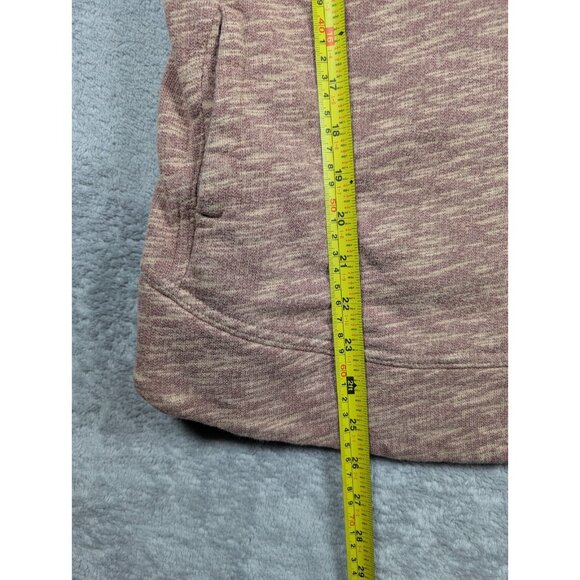 Prana Cowl Neck Top Womens Small Heathered Brown Long Sleeve Knit Outdoor Hiking - Picture 6 of 8